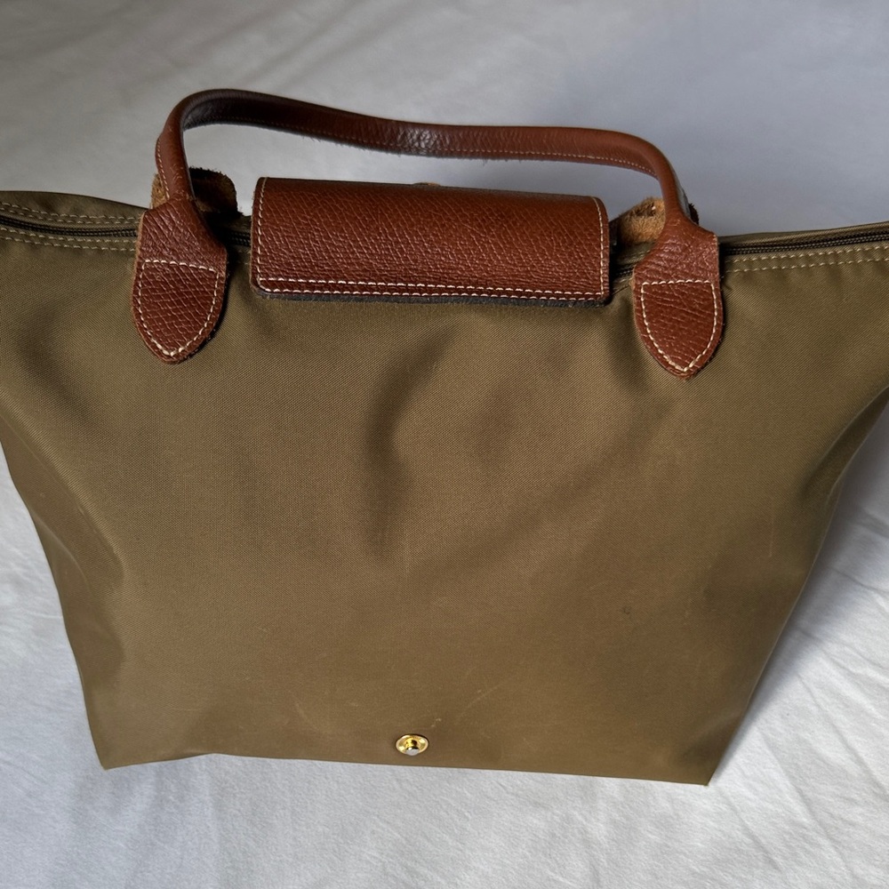 Elegant Brown Women's Tote Bag Longchamp
10x7x9 in - Picture 5 of 8
